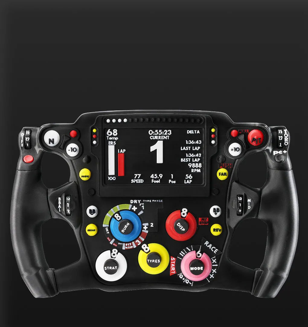 Racing steering wheel