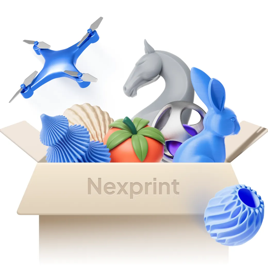 Nexprint | Knihovna 3D modelů