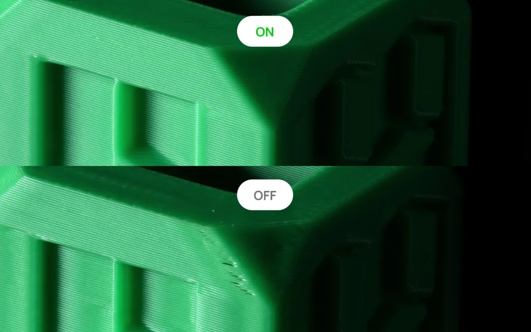 Even surfaces, crisp edges