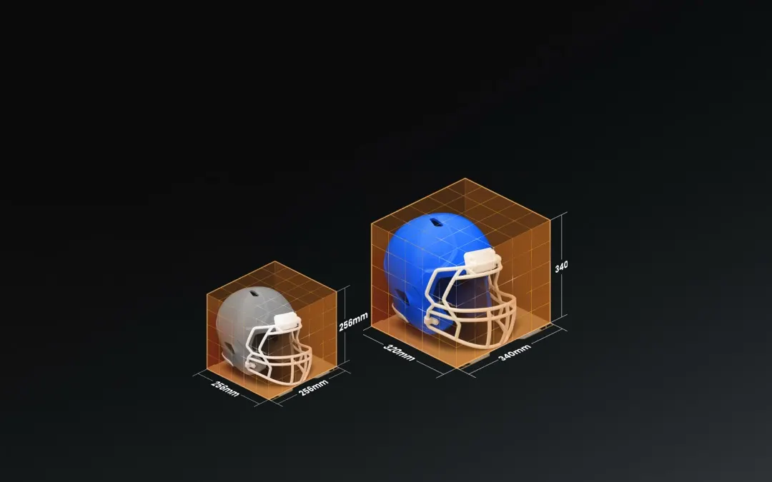 120% larger build volume