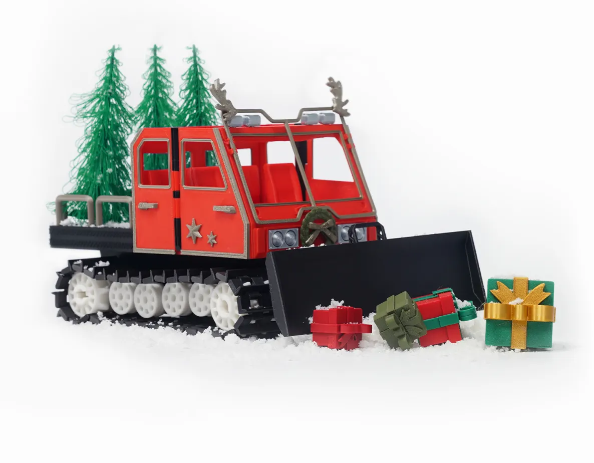 RC Santa Snowcat
