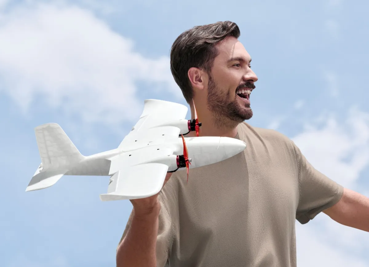 RC plane in PLA Tough+
