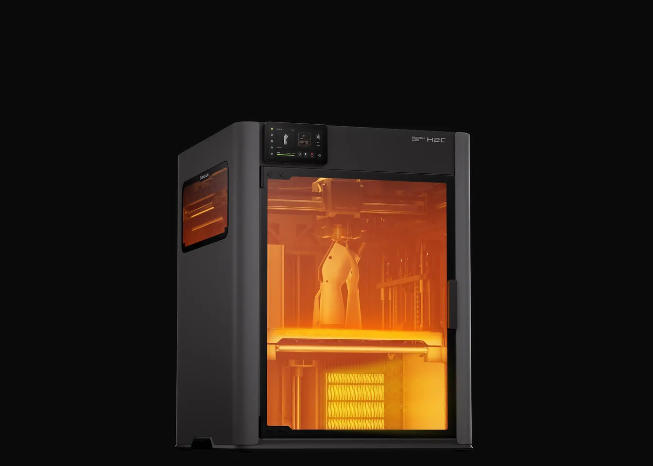 Enclosed for high-performance printing