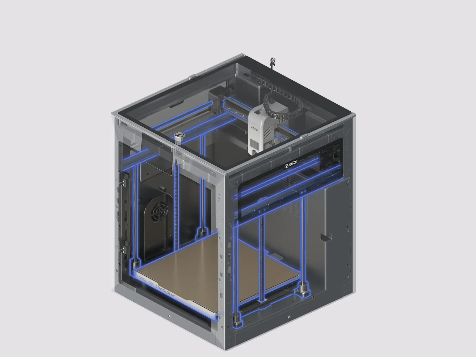 All-metal CoreXY frame