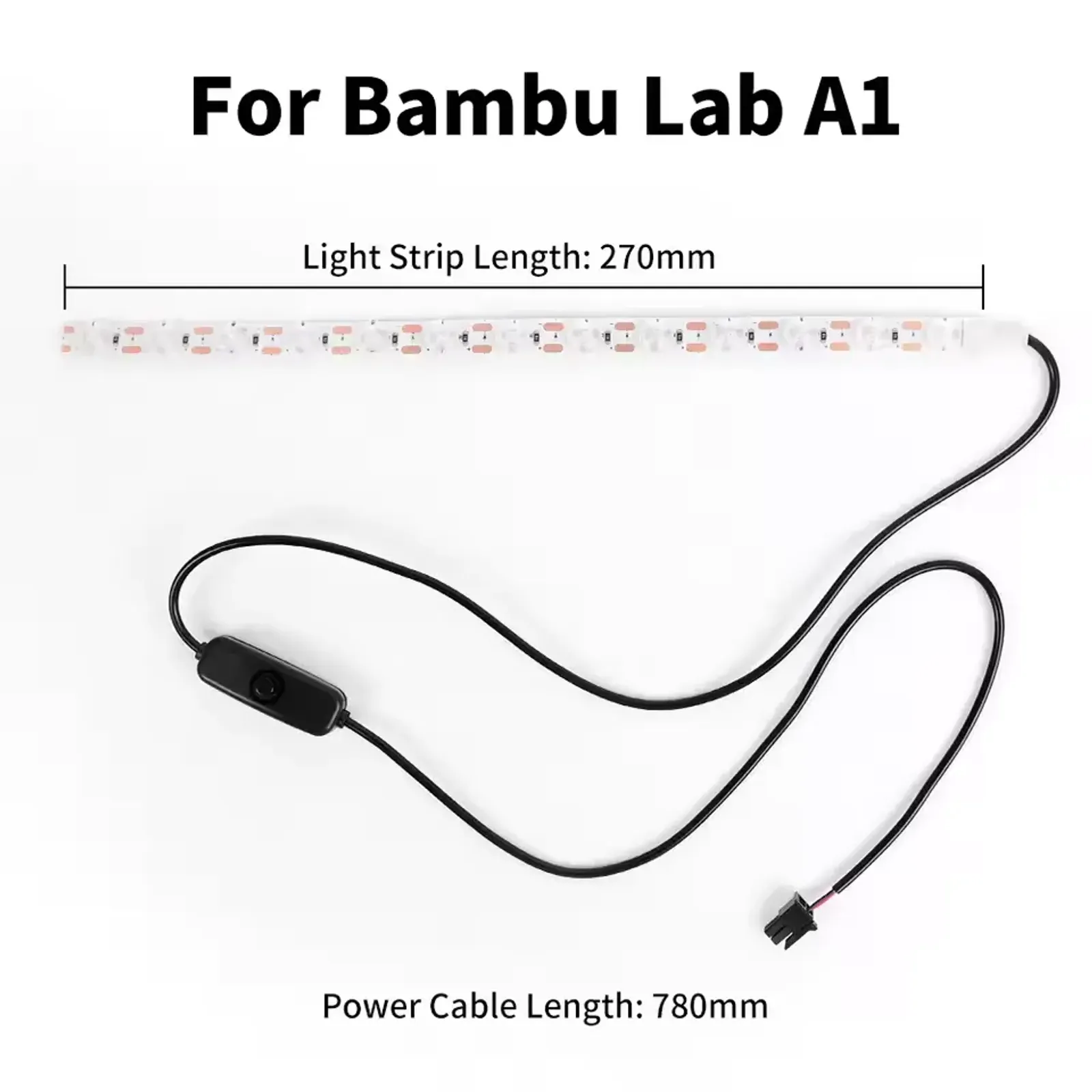 Bambu Lab A1 LED osvětlení