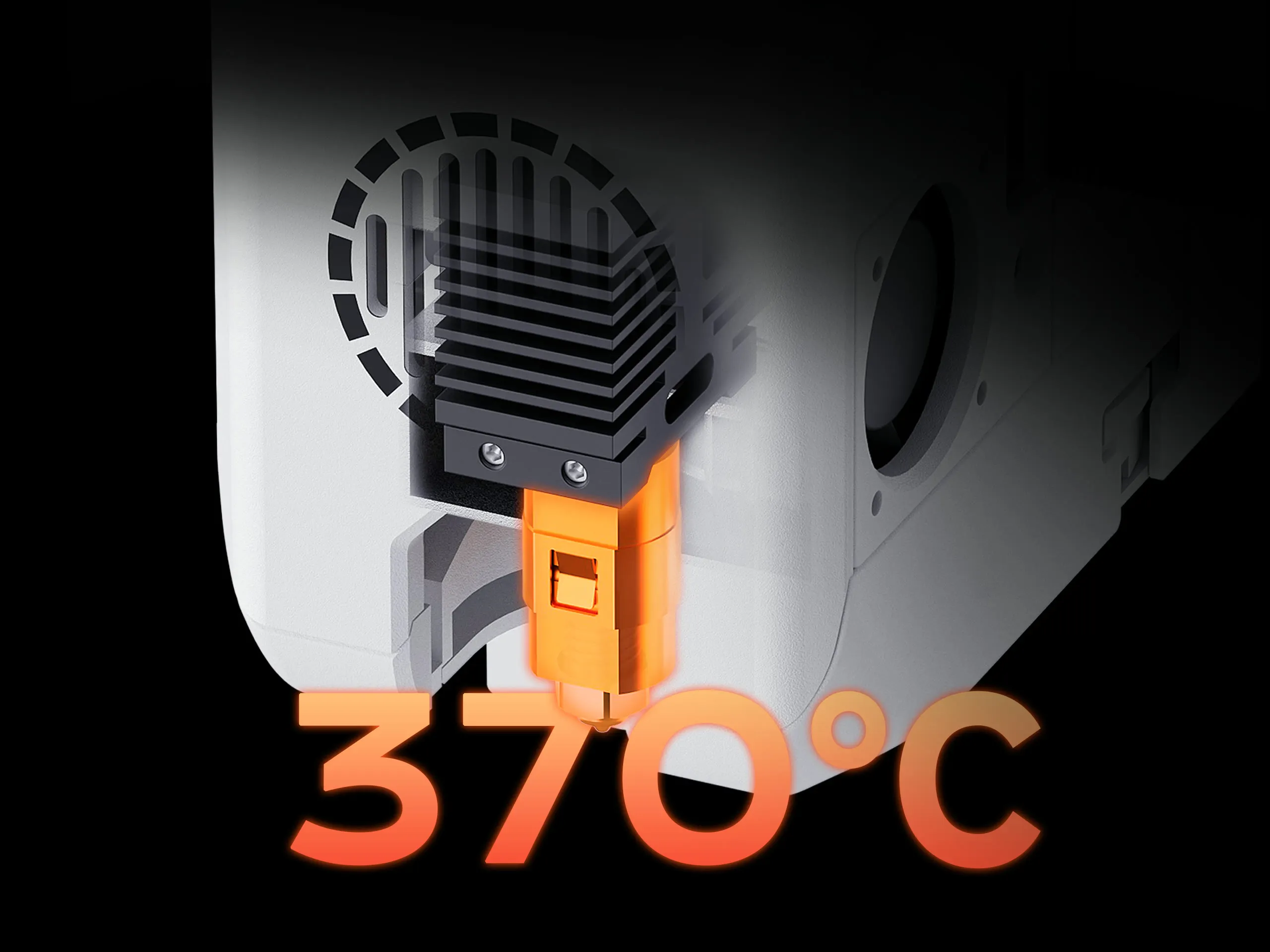 Tryska až 370 °C.