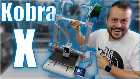 Anycubic Kobra X – Vybalení, Nastavení a první TISK… stojí za to? (CZ)