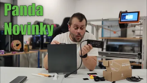 BIQU Panda Claw Gear Set, Buildplate &amp; Panda PWR: Upgrade Pro Bambu Lab Tiskárny