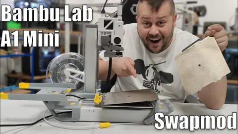 Swapmod v Akci: Automatická Výměna Plátů pro Bambu Lab A1 Mini