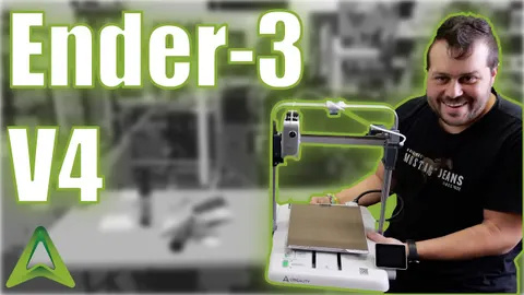 Creality Ender-3 V4 Combo - Vybalení/Unboxing, Nastavení a Tisk - Česky
