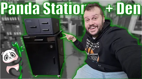Biqu Panda Station a Panda Den  - Vybalení/Unboxing a první problémy - Česky