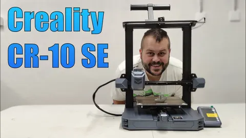 Creality CR-10 SE - Vybalení/Unboxing, Nastavení a První tisk Česky