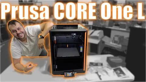 Prusa CORE One L - Vybalení/Unboxing, Nastavení a Tisk - Česky