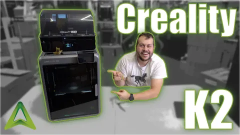 Creality K2 Combo - Vybalení/Unboxing, Nastavení a Tisk - Česky