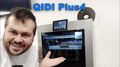 QIDI Plus4 - Vybalení/Unboxing, Nastavení a Tisk - Česky