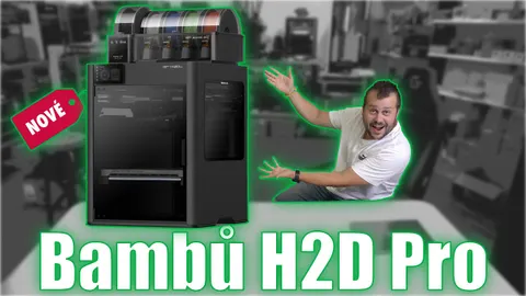 Bambu Lab H2D Pro: Vylepšená 3D tiskárna pro profesionály
