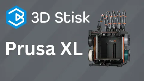 Skládáme Prusa XL s 5 hlavami a enclosure - Livestream