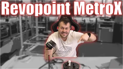 Revopoint MetroX - Vybalení/Unboxing, Nastavení a Tisk - Česky