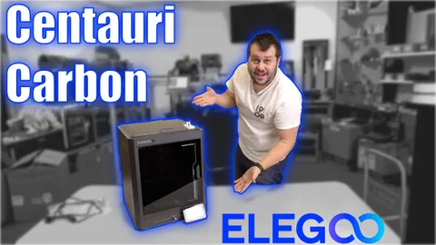 Elegoo Centauri Carbon - Vybalení/Unboxing, Nastavení a Tisk - Česky