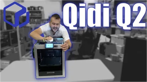 Qidi Q2 - Vybalení/Unboxing, Nastavení a Tisk - Česky