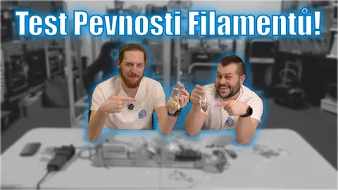Jak pevné jsou naše filamenty? Trhání PLA, PETG, ASA a dalších..