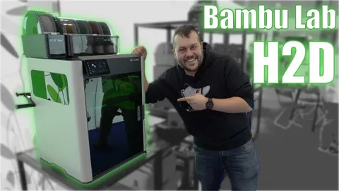 Jak vypadá Bambu Lab H2D naživo? Exkluzivně z Polské výstavy + Robo pes od Unitree