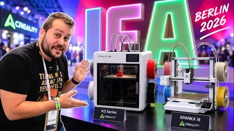 Creality K3 a SparkX i8 jsou TADY! Největší 3D tisk novinky z IFA 2026