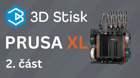 Skládáme Prusa XL s 5 hlavami a enclosure - 2. část - Livestream