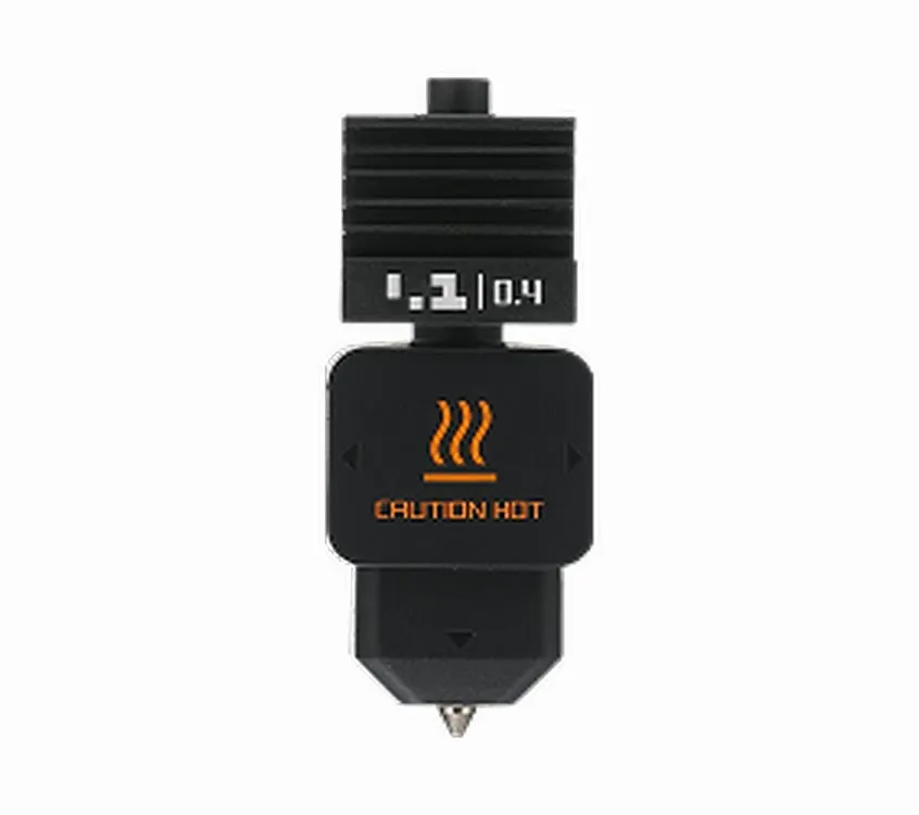 0.4 mm hardened steel hotend