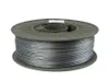 3DPower Select PETG Silver 1 kg filament spool, horizontal side view showing the silver filament windings on white — official manufacturer image.