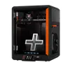 Prusa CORE One+ (Gen 2) assembled 3D printer product render, three-quarter front-right view on a clean neutral background.