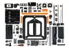 Prusa CORE One+ assembly kit — official kit-building / parts-and-manual context image