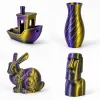 Smart Print Silk PLA Tri Color black gold purple 1 kg