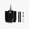 Bambu Lab FAM013 3520 AMS Internal Assist Motor with included extrusion wheel, screws, bearing, and silicone components on a white background.