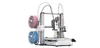 Creality SPARKX i8 complete four-color 3D printer, three-quarter front view with four filament spools; official manufacturer image, transparent/neutral presentation.