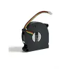 ELEGOO Centauri Carbon 24V 5020 blower fan, rear/label-side three-quarter view on white background.