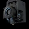 Official ELEGOO Centauri Carbon toolhead context image showing the installed high-speed model cooling fan and airflow path.