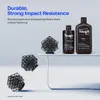 ELEGOO Tough Resin impact-resistance application image with resin bottles and lattice test prints