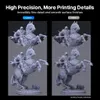 ELEGOO Water Washable Resin 2.0 high-precision print-detail comparison image