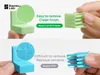 Official Bambu Lab PETG Matte support-removal detail image, 1920 x 1440. Supporting application image in green, not Gray 35102. Exact gray refill front view, additional angles, box and dimension images could not be verified.