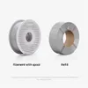 Bambu Lab PETG Matte spool-versus-refill reference image on a white background, 600 x 600. Generic gray filament illustration, not the Pink variant; suitable only as a supplementary format reference. Verified pink spool, box, dimension images and higher-resolution assets were not available from the accessible sources.