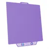 Official BIQU Panda CryoGrip Pro Glacier Purple build plate, alternate angled view on white background, 1000 × 1000 pixels.