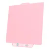 Official BIQU Panda CryoGrip Pro Glacier Pink build plate — angled product view on a neutral background.