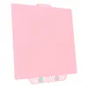 Official BIQU Panda CryoGrip Pro Glacier Pink build plate — alternate angled view.