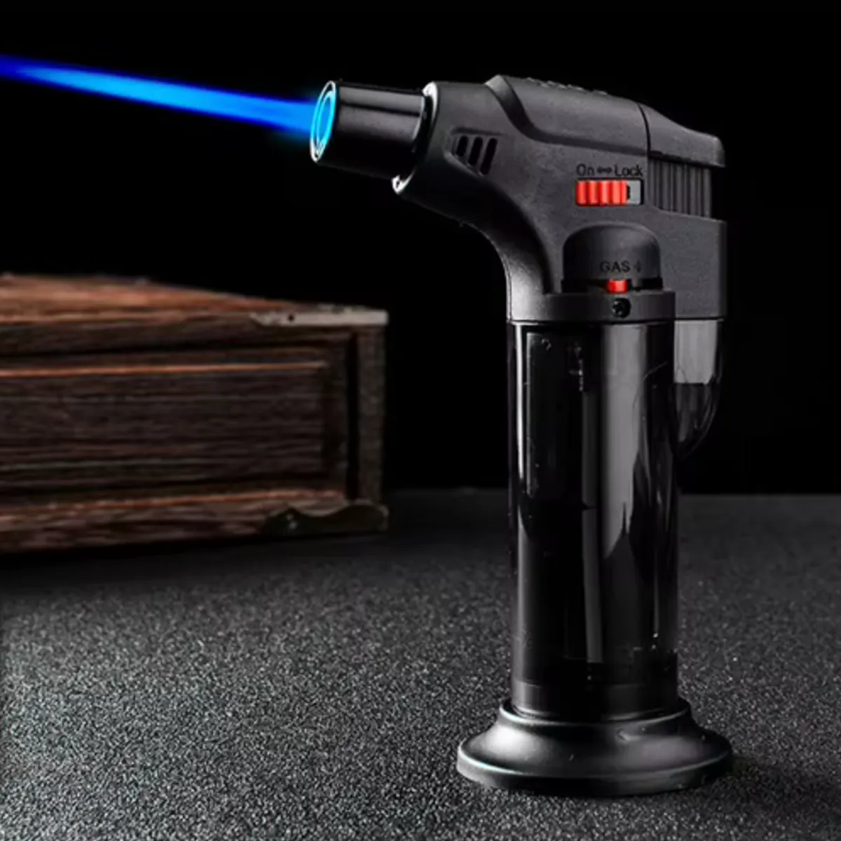 Tryskový zapalovač / Torch Lighter pro opalování nitek 3D tisku