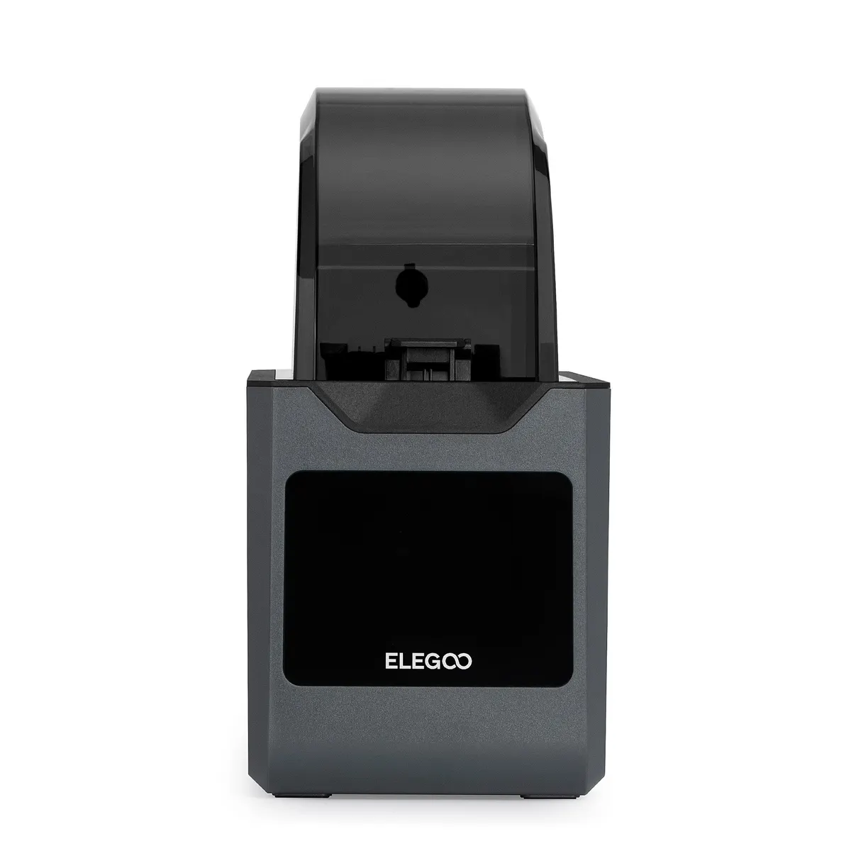 ELEGOO H1 HT filament dryer, straight-on front product view on a clean white background.