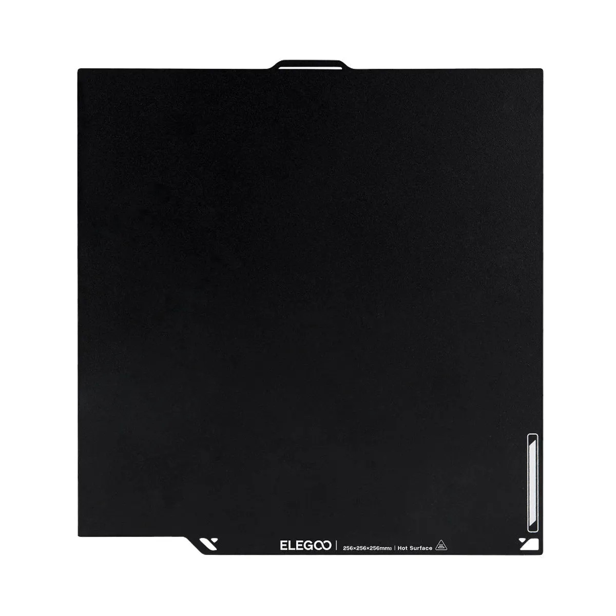 ELEGOO Centauri Series dual-sided build plate, reverse specific-PLA surface on white background