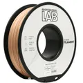 Prof. Lab PLA Light Brown 1 kg (1.75 mm) spool — angled view on white background