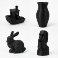 Professional Lab PLA Matte Black (matná, černá) 1 kg
