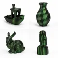 Professional Lab PLA Silk Dual Color Black Green (černá, zelená) 1 kg